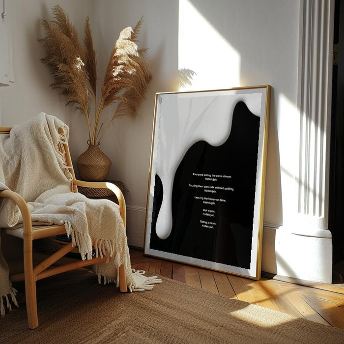 Mom Hallelujah — Art Print Vertical #02