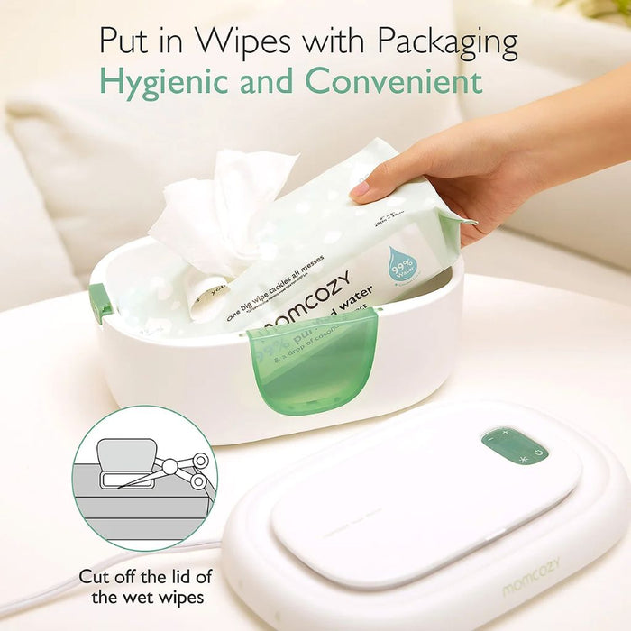 MOMCOZY BABY WIPE WARMER & DISPENSER