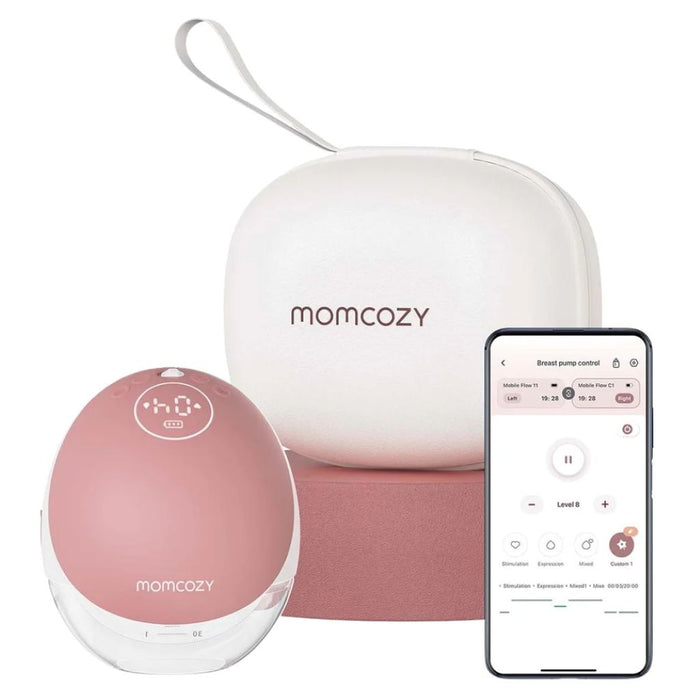 MOMCOZY MOBILE FLOW HANDS-FREE BREAST PUMP M9- SINGLE