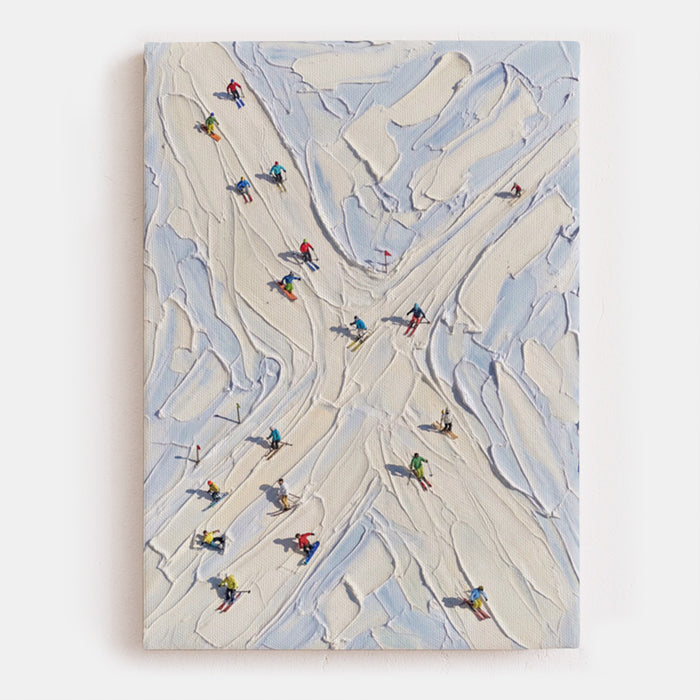 Moments on Slopes Canvas
