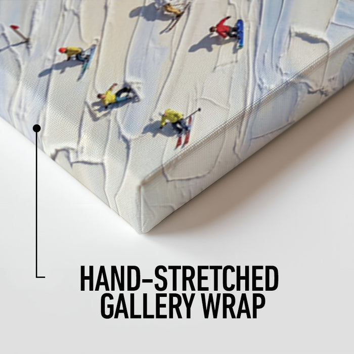 Moments on Slopes Canvas
