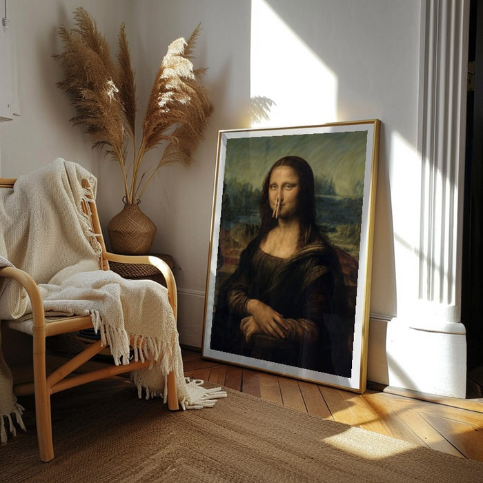 Mona Fisa — Art Print Vertical #02