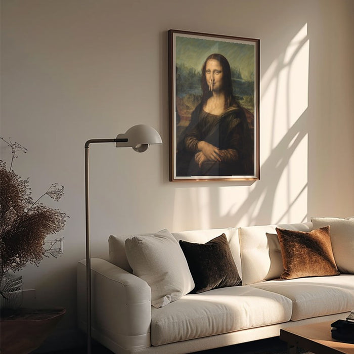 Mona Fisa — Art Print Vertical #05