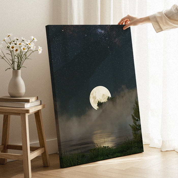 Moon Shot Canvas
