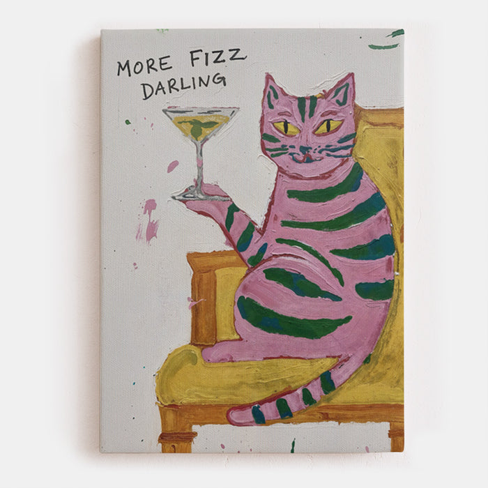 More Fizz Darling Canvas