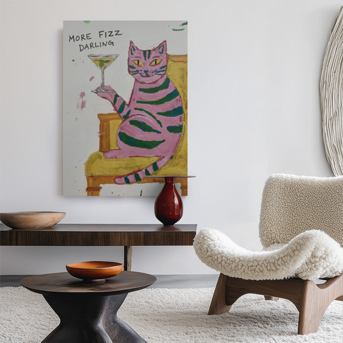 More Fizz Darling Canvas