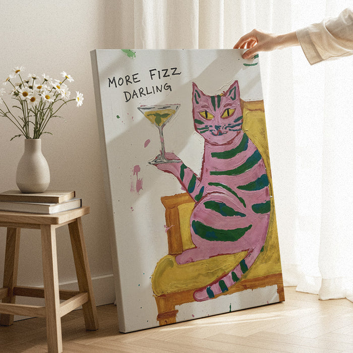 More Fizz Darling Canvas