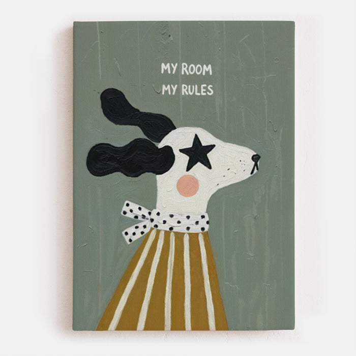 My Room My Rules Canvas