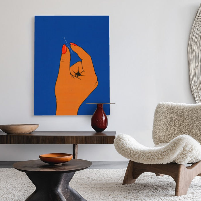 My Will To Adult Canvas — Canvas Vertical #02