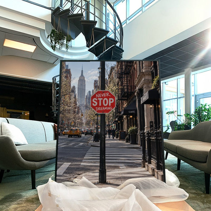 Never Stop Dreaming — Art Print Vertical #04