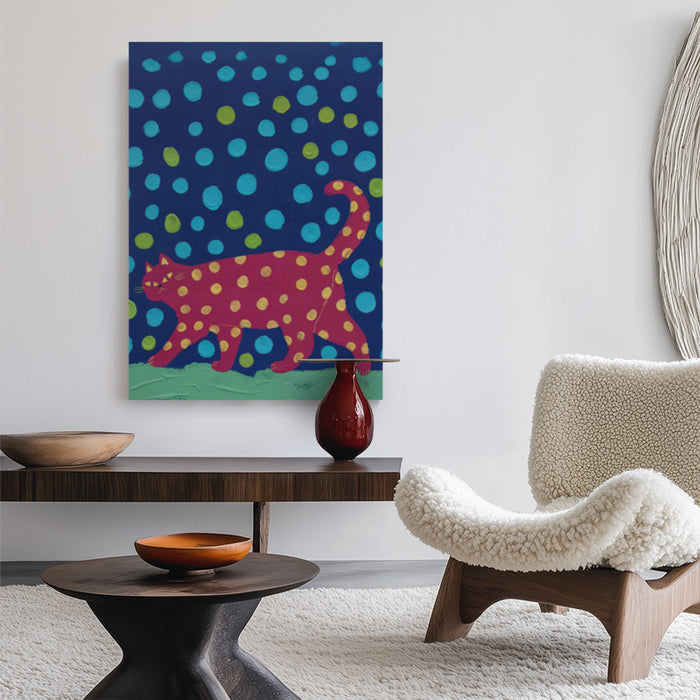 Night Of Colors Canvas