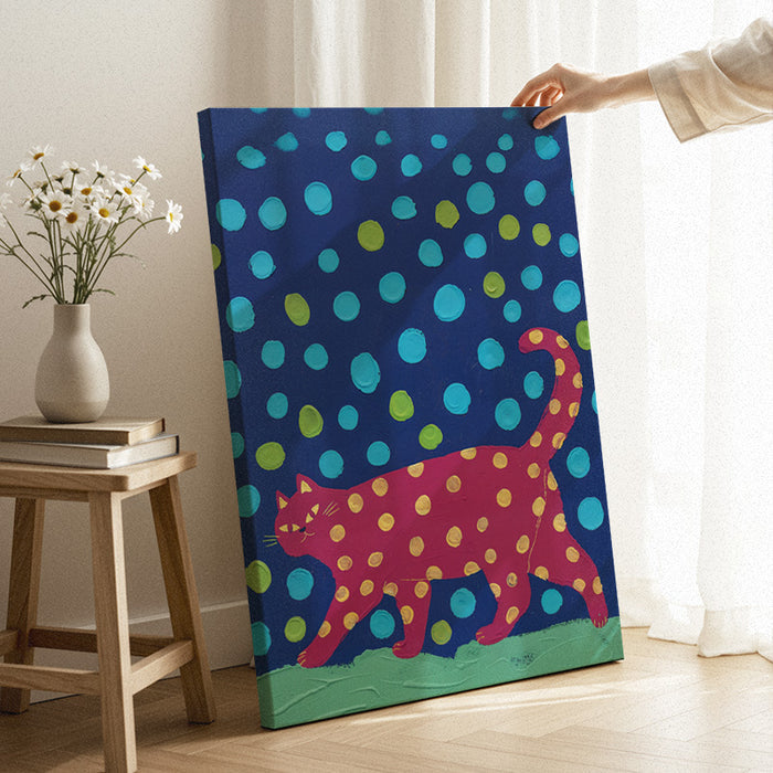 Night Of Colors Canvas