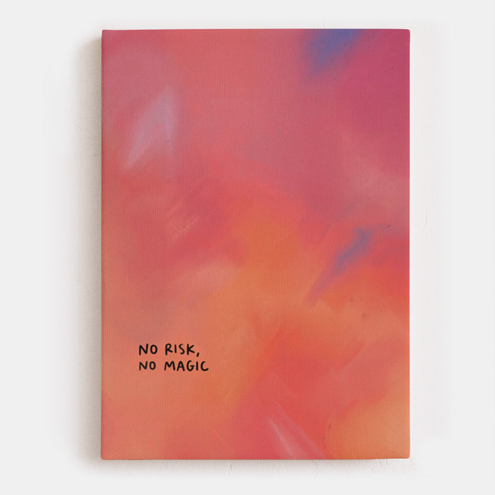 No Risk No Magic Canvas