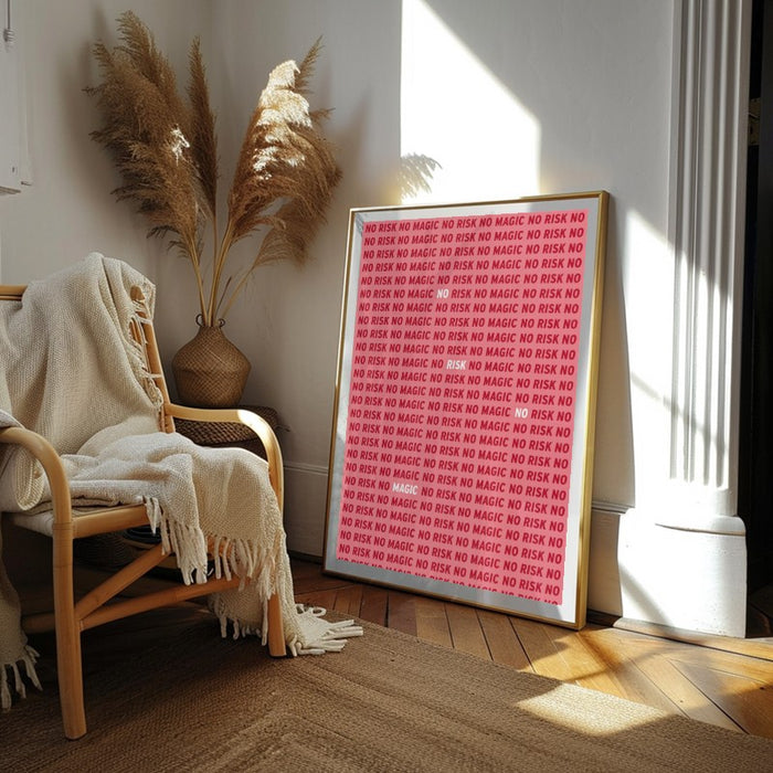 No Risk No Magic — Art Print Vertical #02