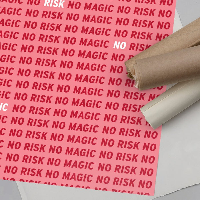 No Risk No Magic — Art Print Vertical #06