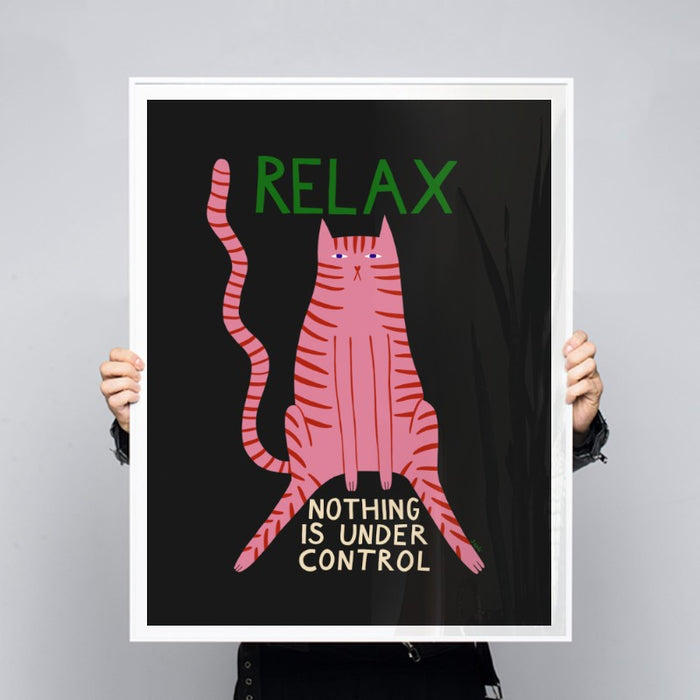 Nothing Is Under Control — Art Print Vertical #03