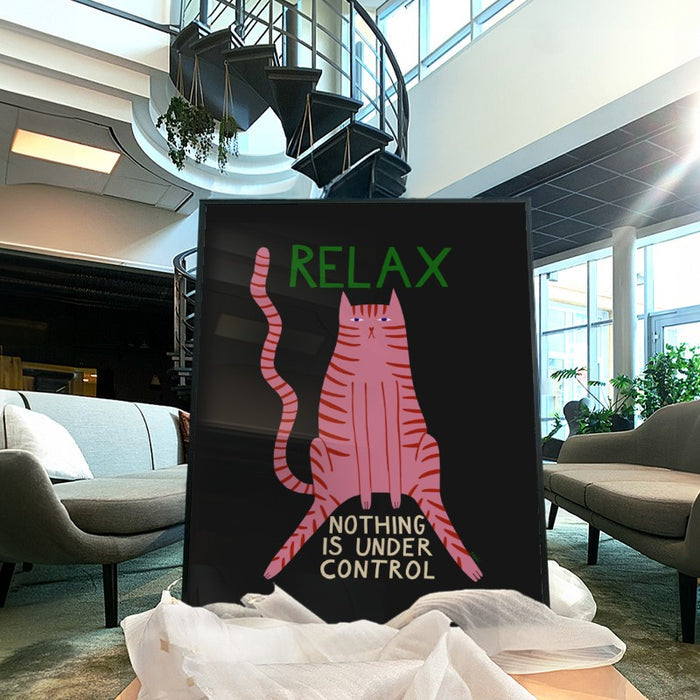 Nothing Is Under Control — Art Print Vertical #04