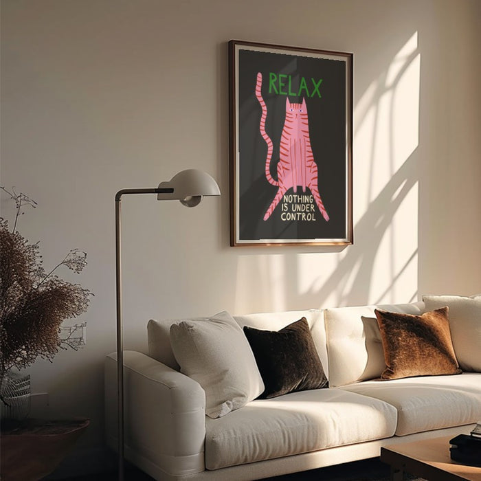 Nothing Is Under Control — Art Print Vertical #05
