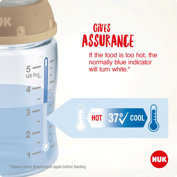 NUK FIRST CHOICE 150ML BOTTLES- 2 PACK