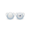 NUK STAR SILICONE SOOTHER- 2 PACK