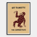 Off To Unsettle — Art Print Vertical #01