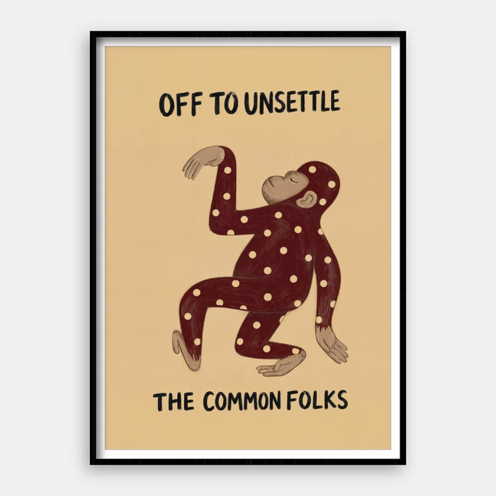 Off To Unsettle — Art Print Vertical #01