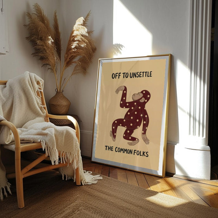 Off To Unsettle — Art Print Vertical #02