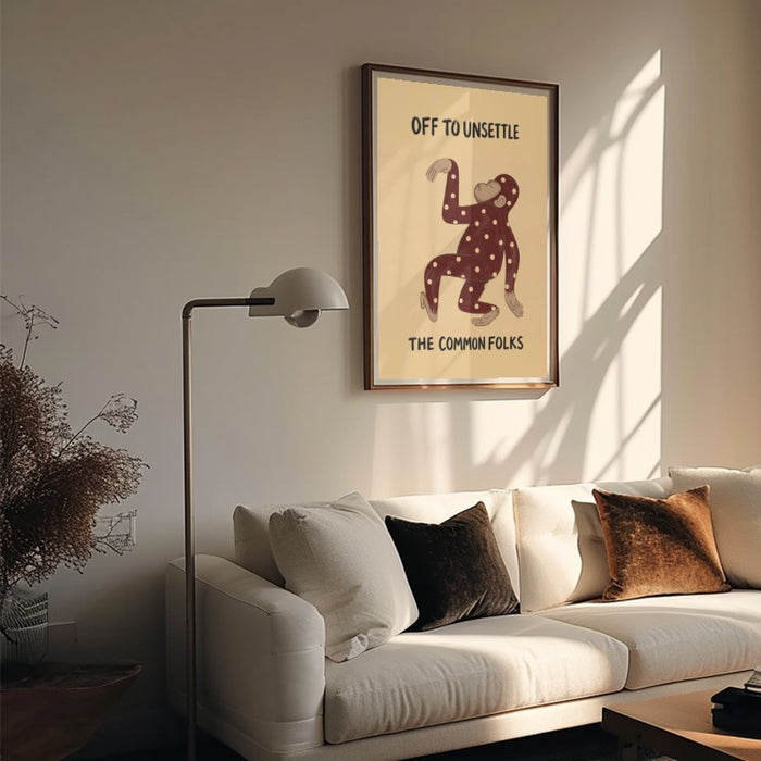 Off To Unsettle — Art Print Vertical #05