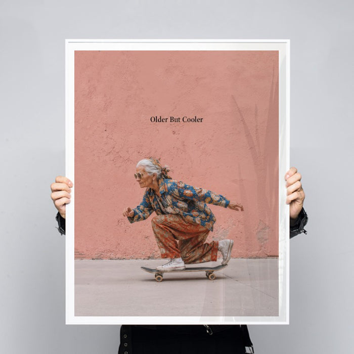 Older But Cooler — Art Print Vertical #03