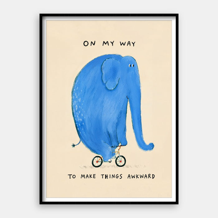 On My Way Again — Art Print Vertical #01