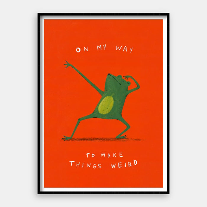 On My Way Again — Art Print Vertical #01