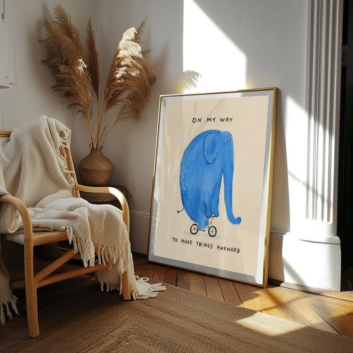 On My Way Again — Art Print Vertical #02