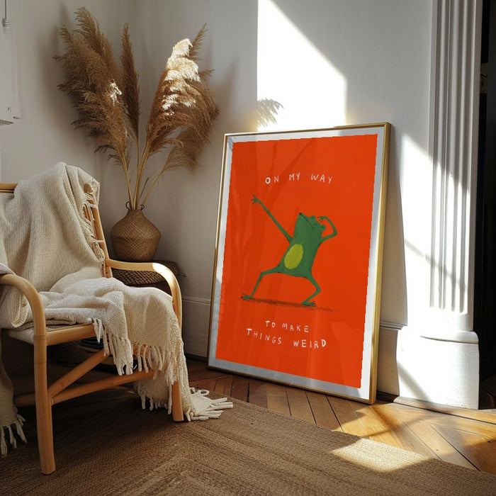 On My Way Again — Art Print Vertical #02