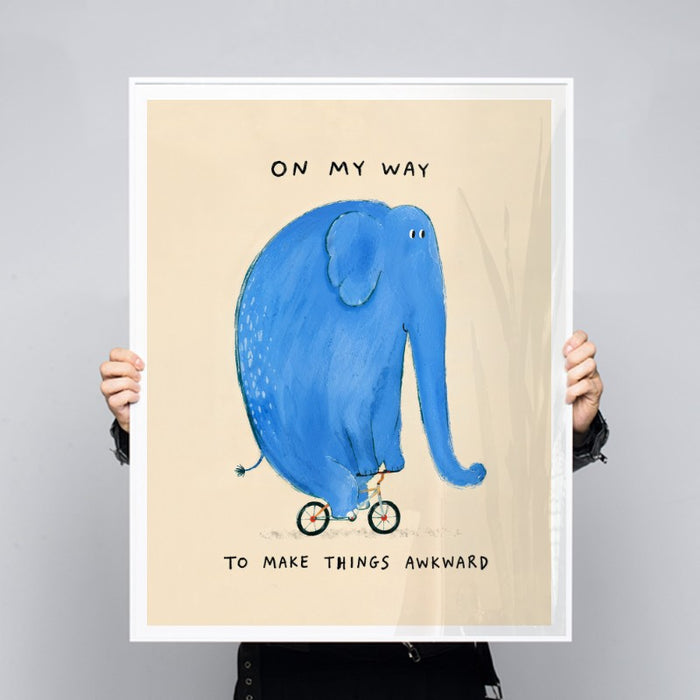 On My Way Again — Art Print Vertical #03