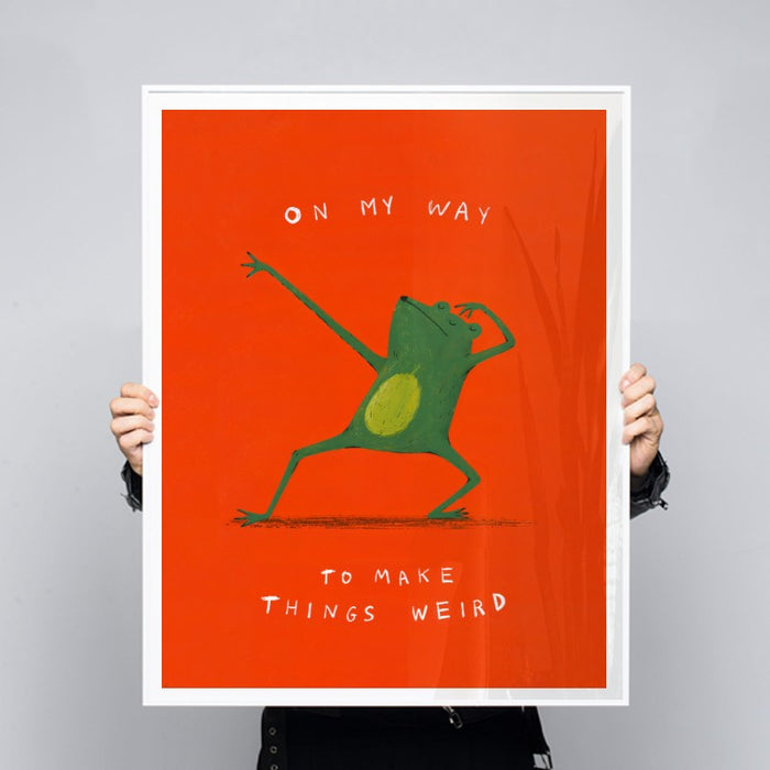 On My Way Again — Art Print Vertical #03