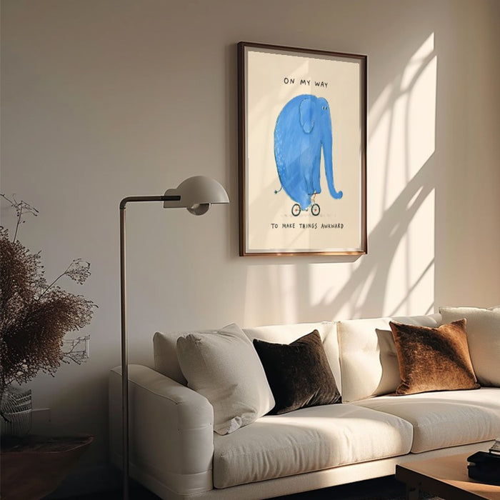 On My Way Again — Art Print Vertical #05
