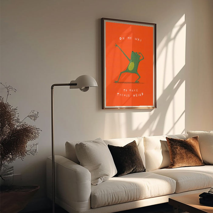 On My Way Again — Art Print Vertical #05