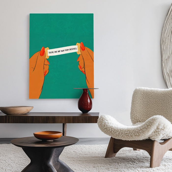One Nap Away Canvas — Canvas Vertical #02