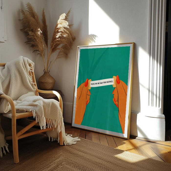 One Nap Away — Art Print Vertical #02