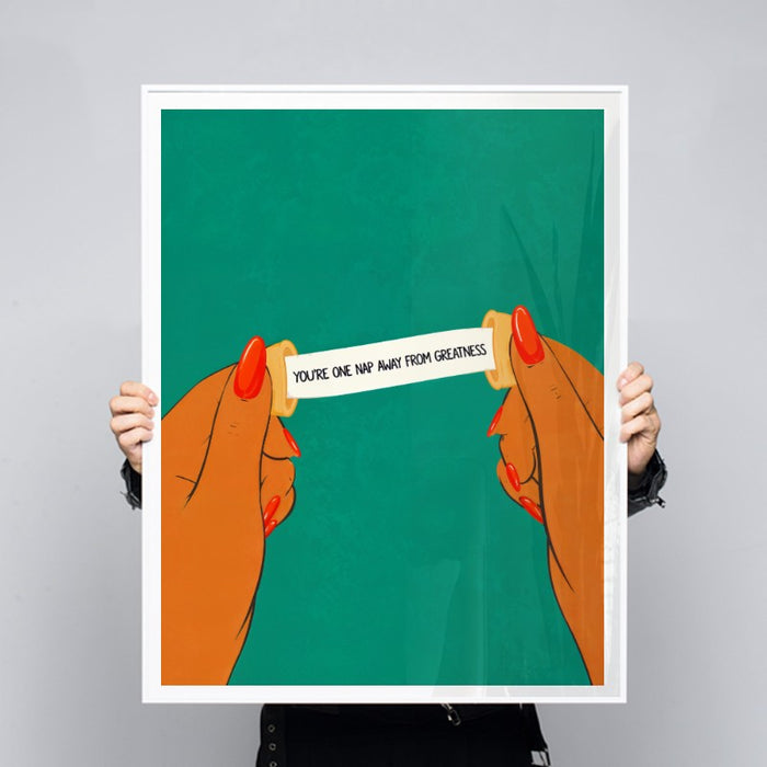 One Nap Away — Art Print Vertical #03