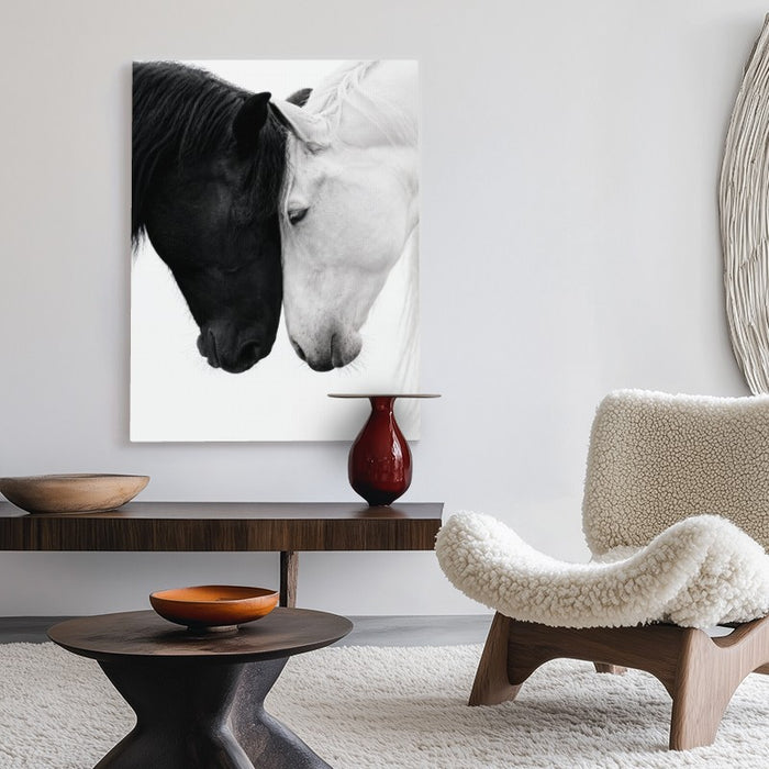 Opposites Attract Canvas — Canvas Vertical #02