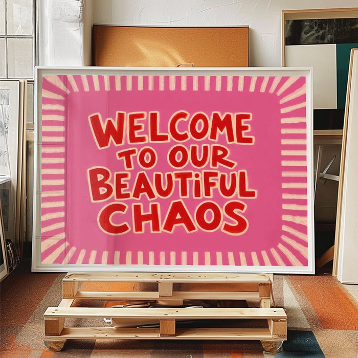 Our Beautiful Chaos — Art Print Horizontal #04