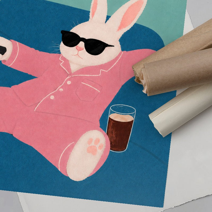 Pajama Over Ambition — Art Print Vertical #06