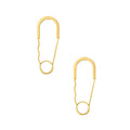 Paper Clip Drop Earrings, 1-1/4-Inch