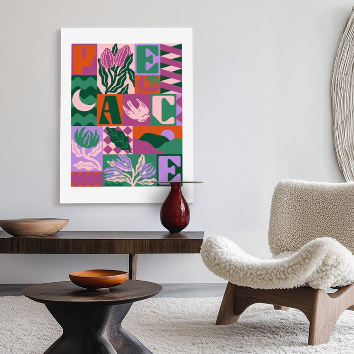 Peace Canvas — Canvas Vertical #02