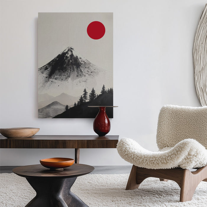Peak In Quiet Canvas