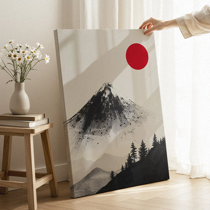 Peak In Quiet Canvas