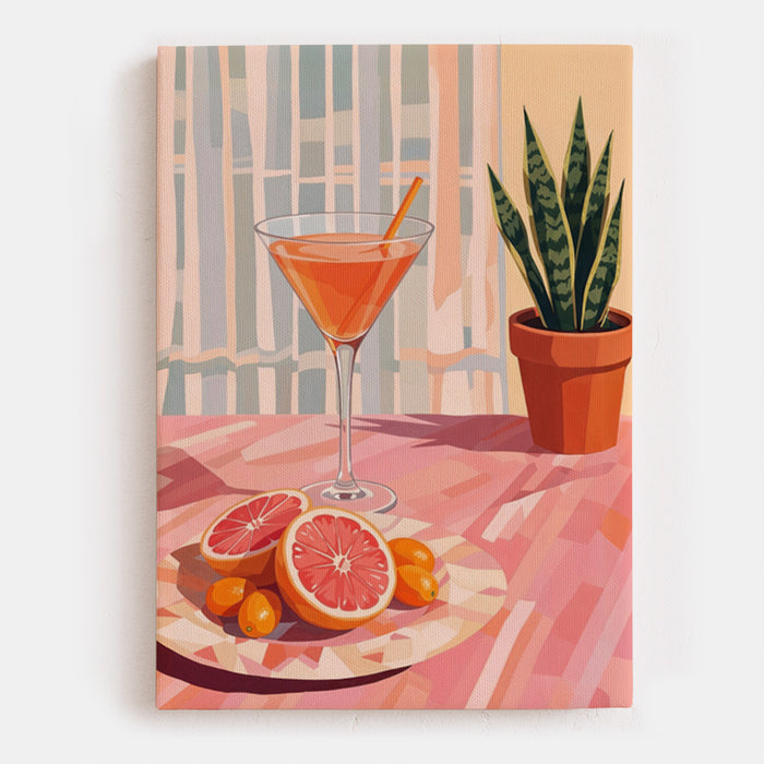 Pink Hour Ritual Canvas