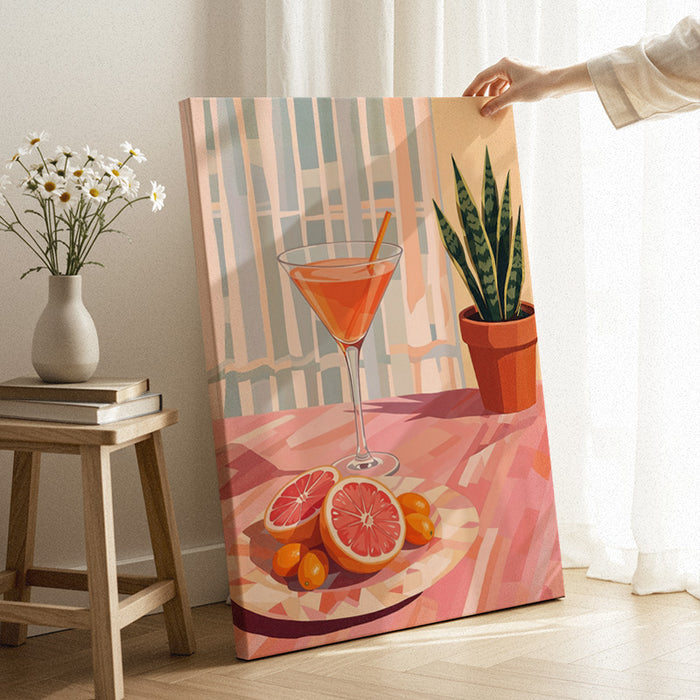 Pink Hour Ritual Canvas