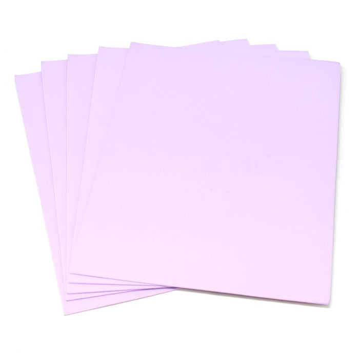 Plain EVA Foam Sheets, 9-Inch x 12-Inch, 5-Piece, Lilac
